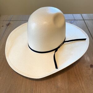 American Hat Company Para Panama Straw Cowboy Hat - Size 7